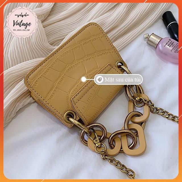 TÚI MINI DÂY XÍCH ULZZANG HOTTREND 2019 PHONG CÁCH HÀN QUỐC ĐEO CHÉO SIÊU YÊU CHO CÁC BẠN NỮ -vivi024