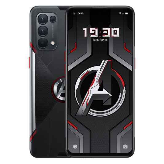 Điện Thoại Oppo Reno 5 Marvel  (8GB/128G) - Hàng Chính Hãng - Đen