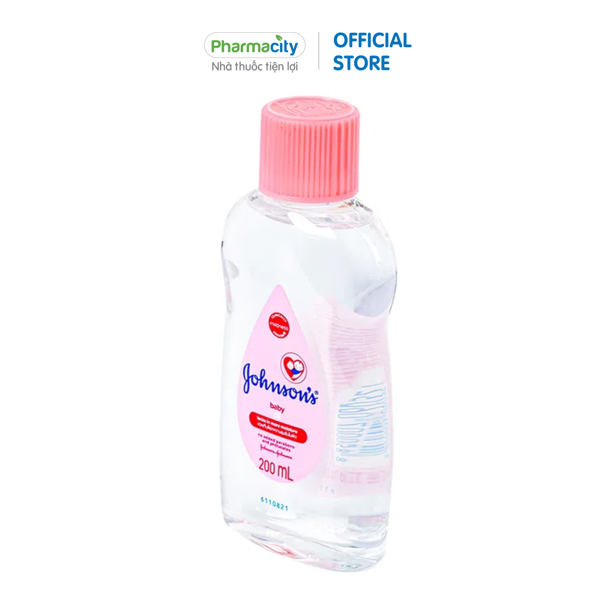 Dầu mát-xa và dưỡng ẩm Johnson Baby Oil (200ml)