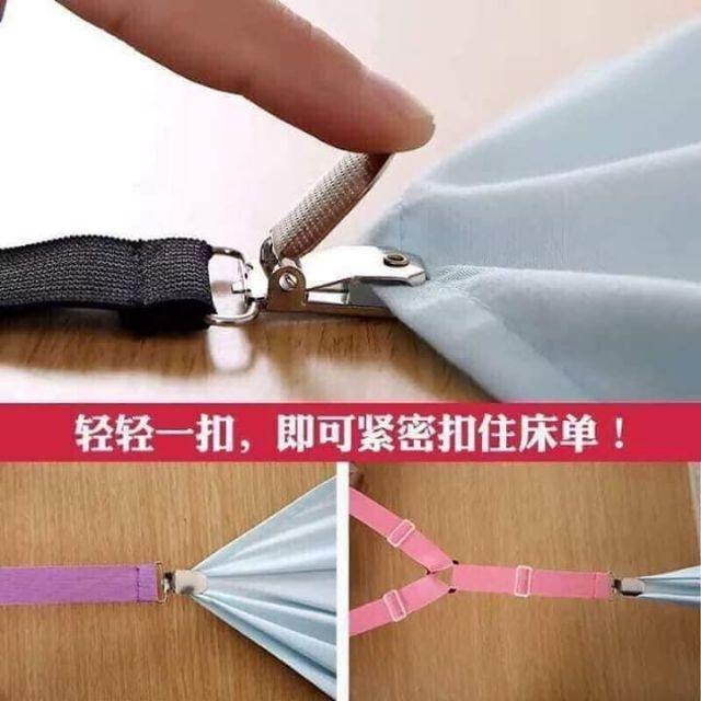 Bộ 4 chiếc kẹp ga giường tiện lợi