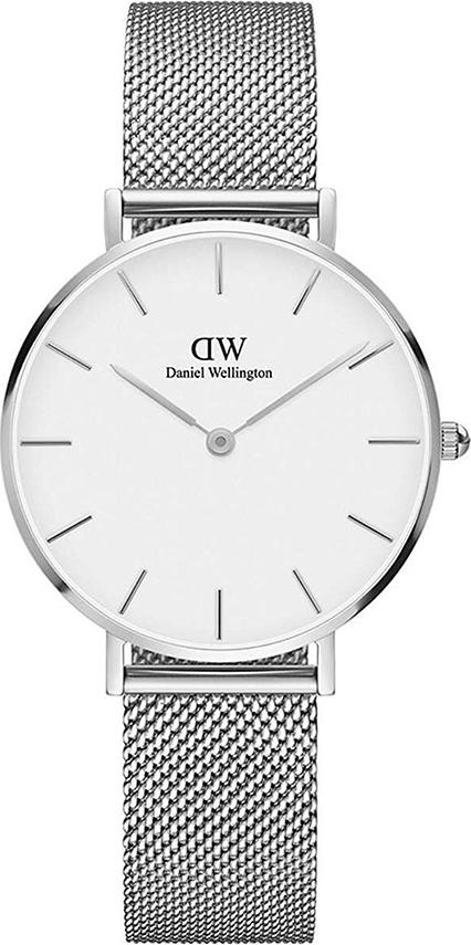 Đồng Hồ Dây Mắt Lưới Daniel Wellington DW00100164 (32mm) - Trắng Bạc