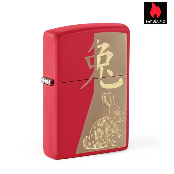 Bật Lửa Zippo 48282 – Zippo Year of the Rabbit Red Matte