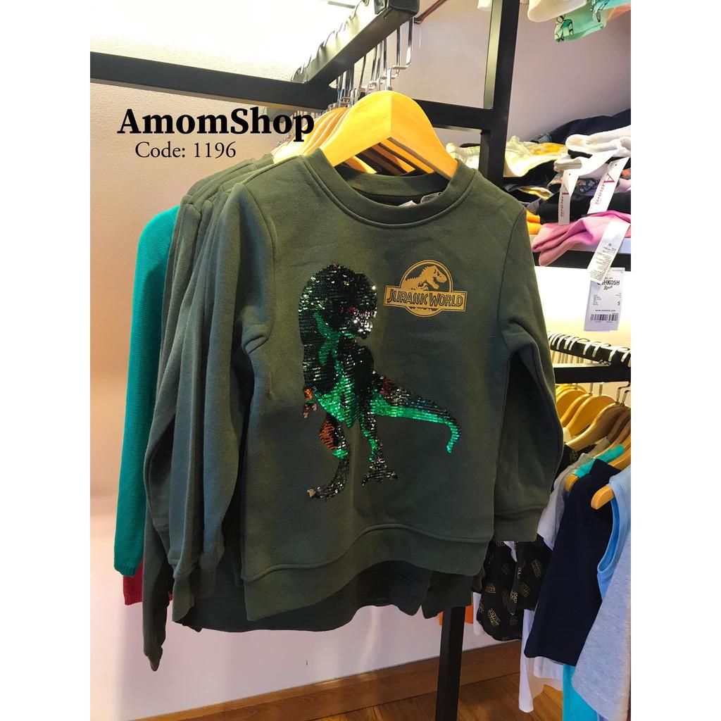 Áo Nỉ Hình Khủng Long Bé Trai