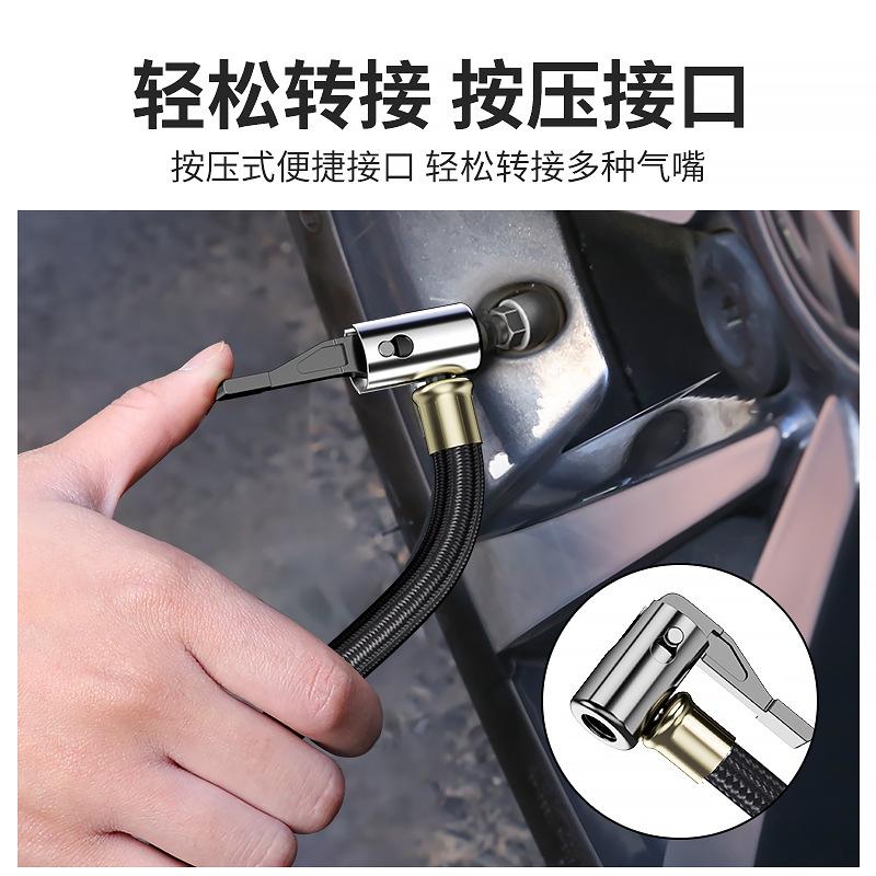 Phong cách mới nhất của máy bơm không khí ô tô máy bơm không khí lốp ô tô công suất cao di động điện áp suất cao không khí không dây