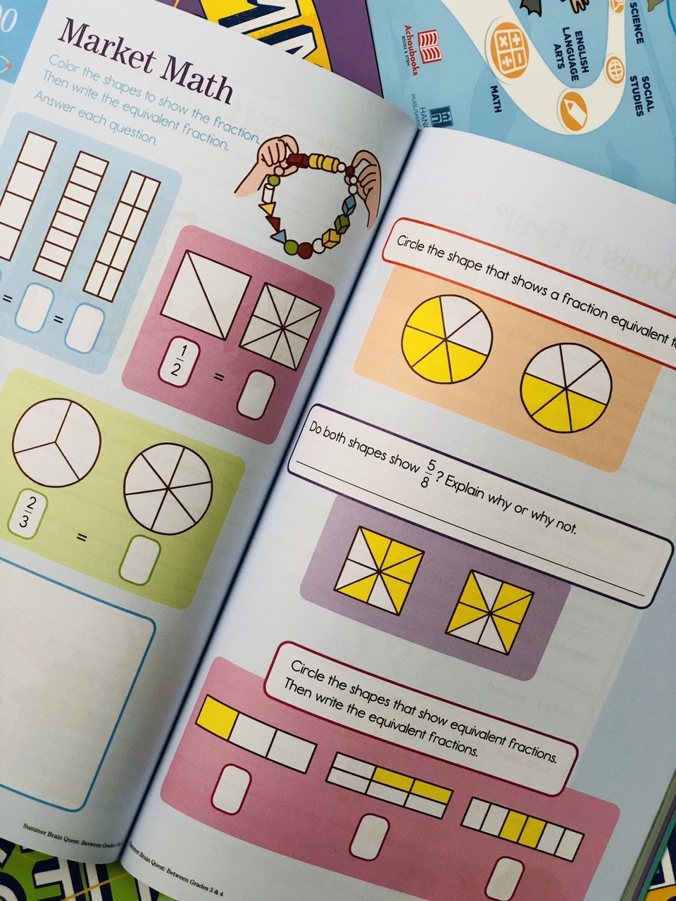 Sách - summer brain quest grade 3&4 - Sách cho trẻ 8 - 9 tuổi