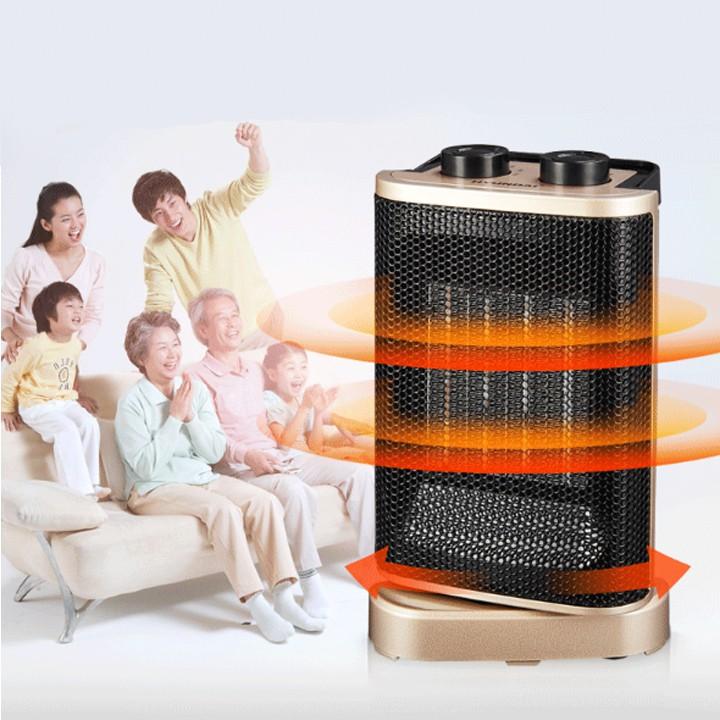 Máy Sưởi mini Công Suất 1500W Tùy Chỉnh Nhiệt Độ - Hàng Nhập Khẩu