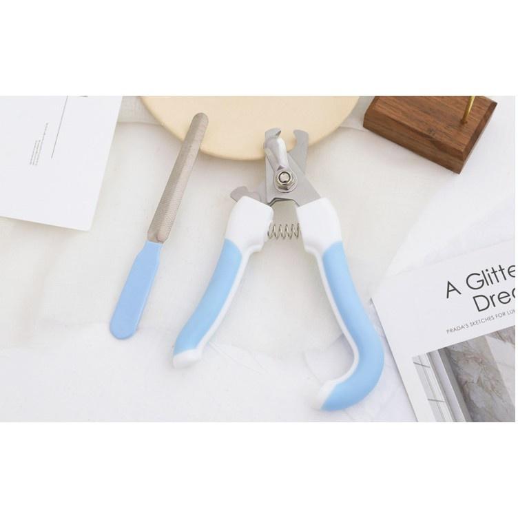 Bộ kềm cắt móng kèm giũa móng cho chó mèo - size lớn