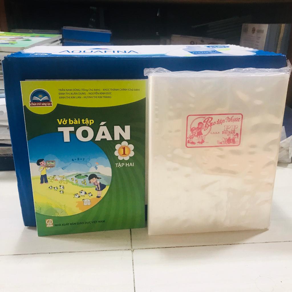 vở bài tập toán 1 chân trời sáng tạo kem bìa bao khổ 24cm