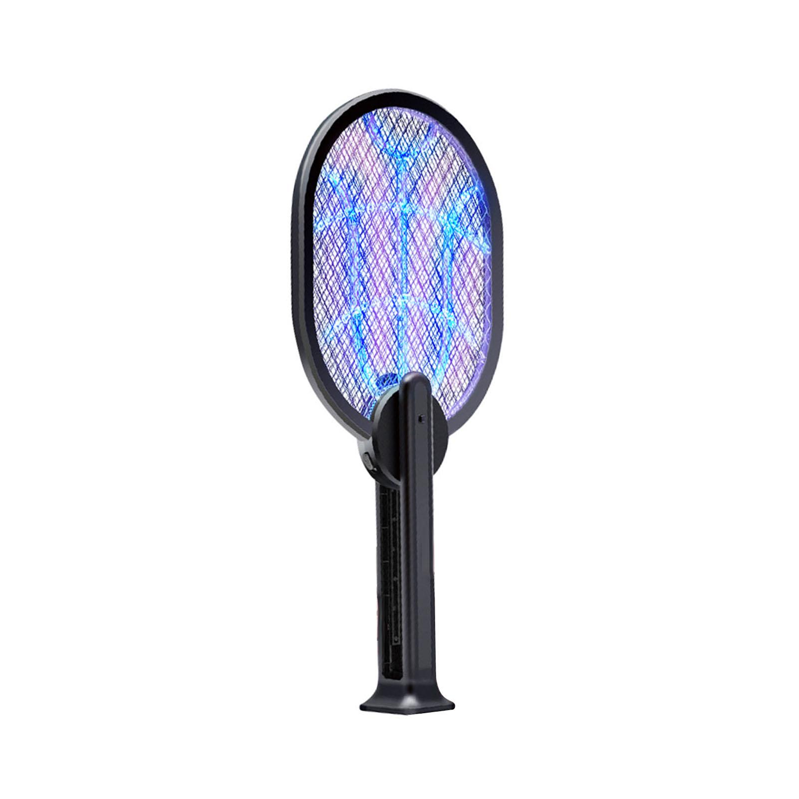 Retractable Portable Home Two-in-one Handheld Electric Mosquito Swatter Rechargeable Desktop Mosquito Lamp Bug Zapper