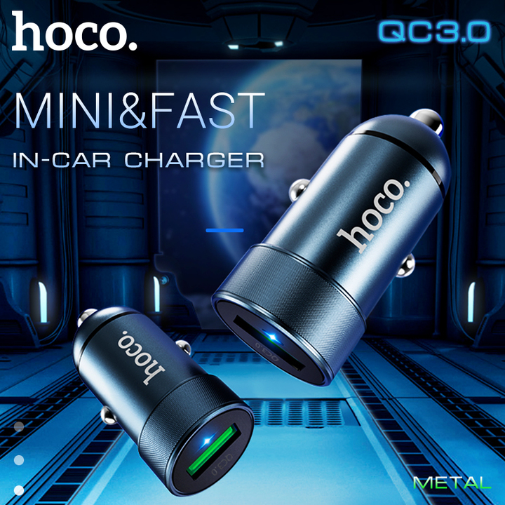Tẩu sạc nhanh đa năng nhãn hiệu Hoco Z32 Quick Charge 3.0 - Hàng nhập khẩu
