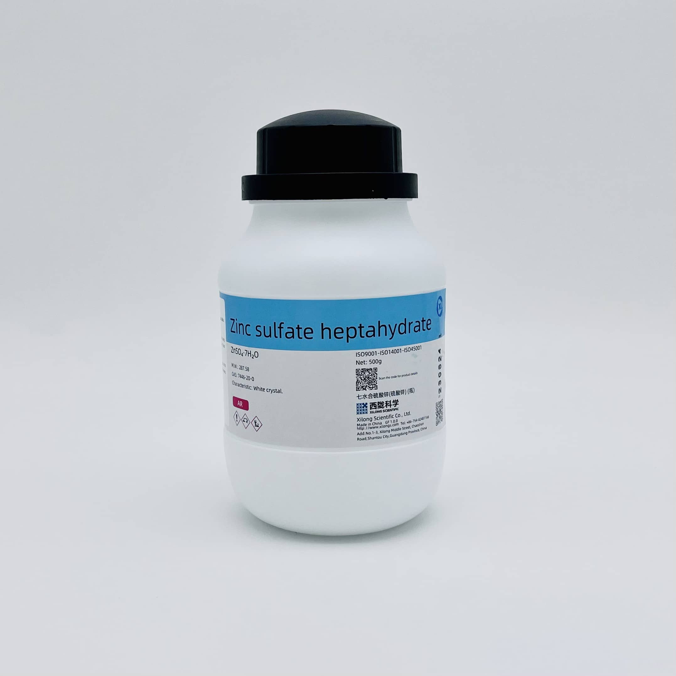 Hóa Chất Zinc Sulfate Heptahydrate (ZnSO4.7H2O Cas 7446-20-0