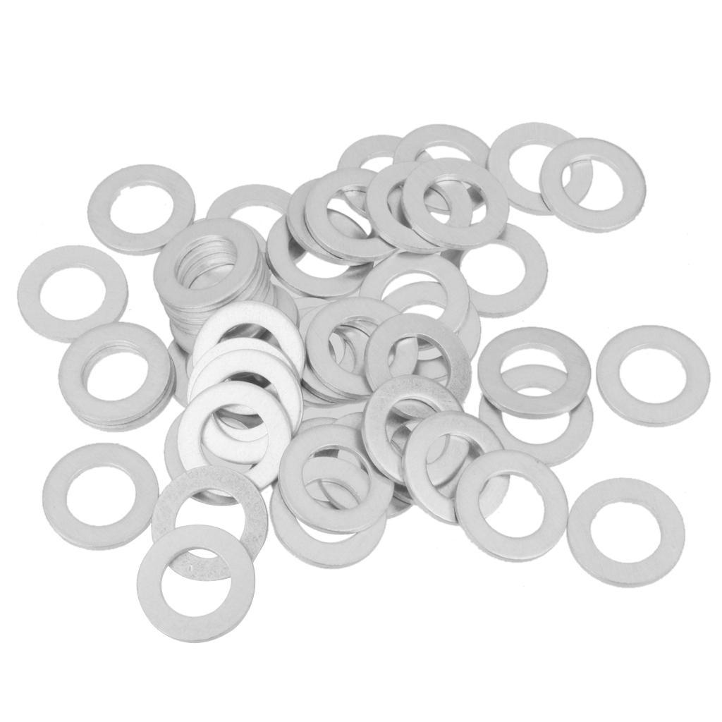 14mm Oil Drain Plug Gasket Washer Pack of 50 for Honda 94109-14000