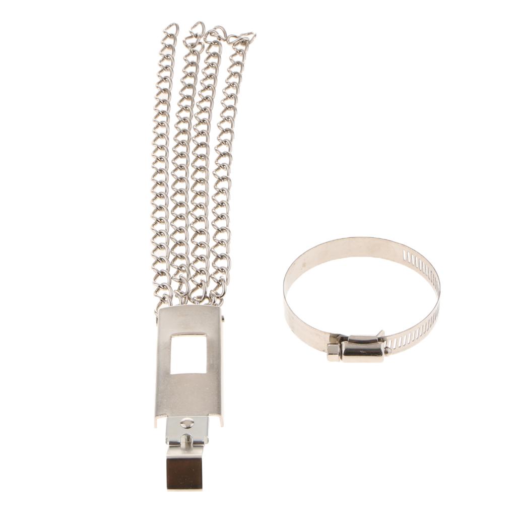 Universal Car Anti Static Strap Belt Ground Wire Safety Chain W Hose Clamp