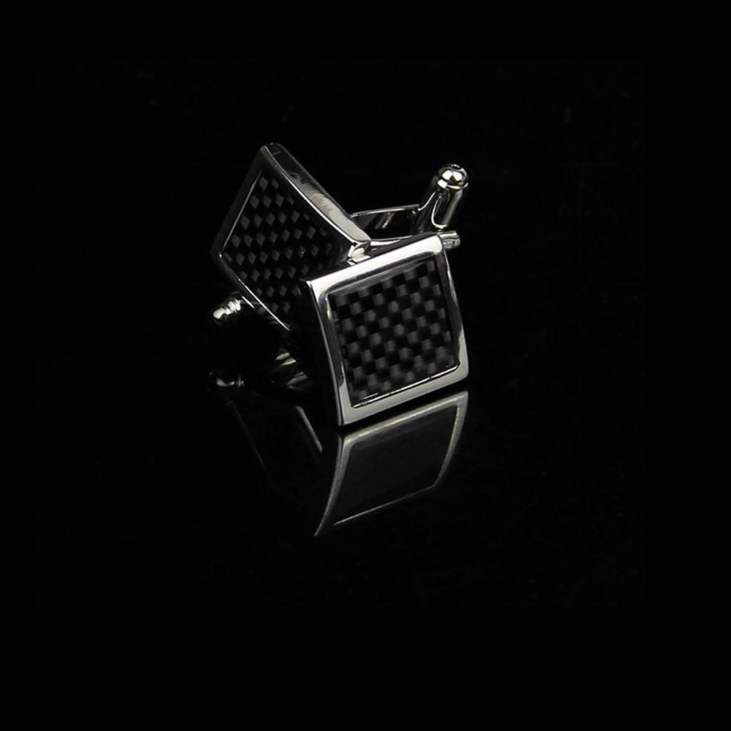 2-13pack 1 Pair Men's Brass Shirt Cufflinks Rectangle Cuff Links Wedding Groom