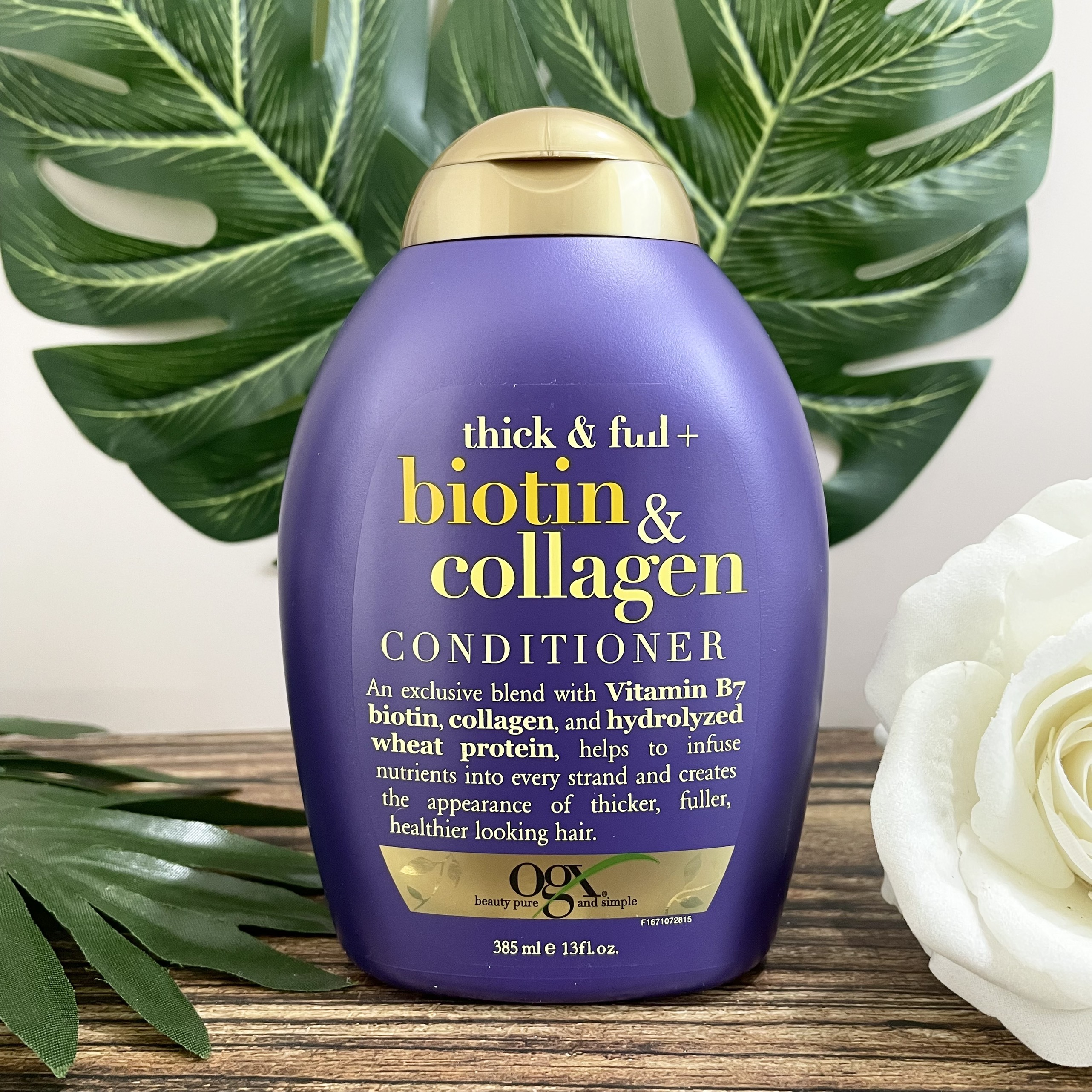 Bộ Dầu Xả Và Dầu Gội Ogx Biotin &amp; Collagen 385ml