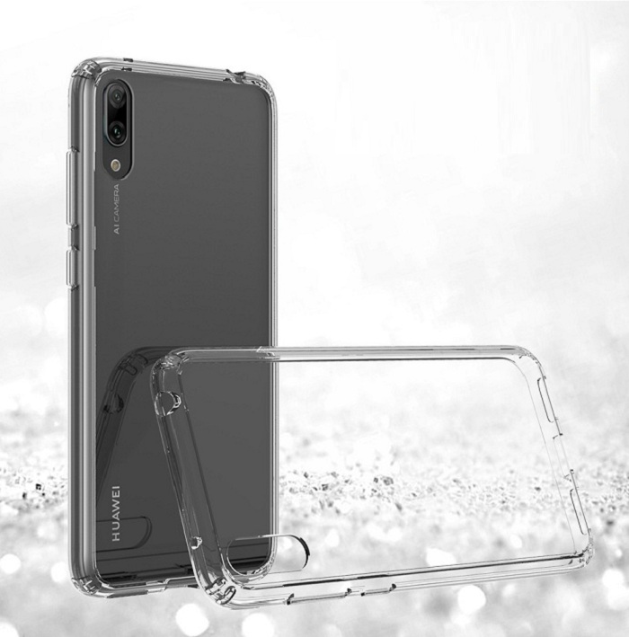 Ốp lưng silicon dẻo trong suốt siêu mỏng 0.5 mm dành cho Huawei Y7 Pro 2019