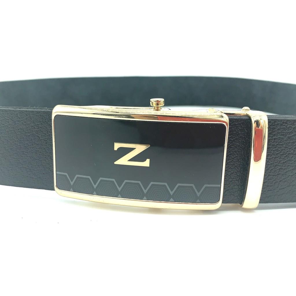 Thắt lưng nam khóa lăn siêu đẹp da thật