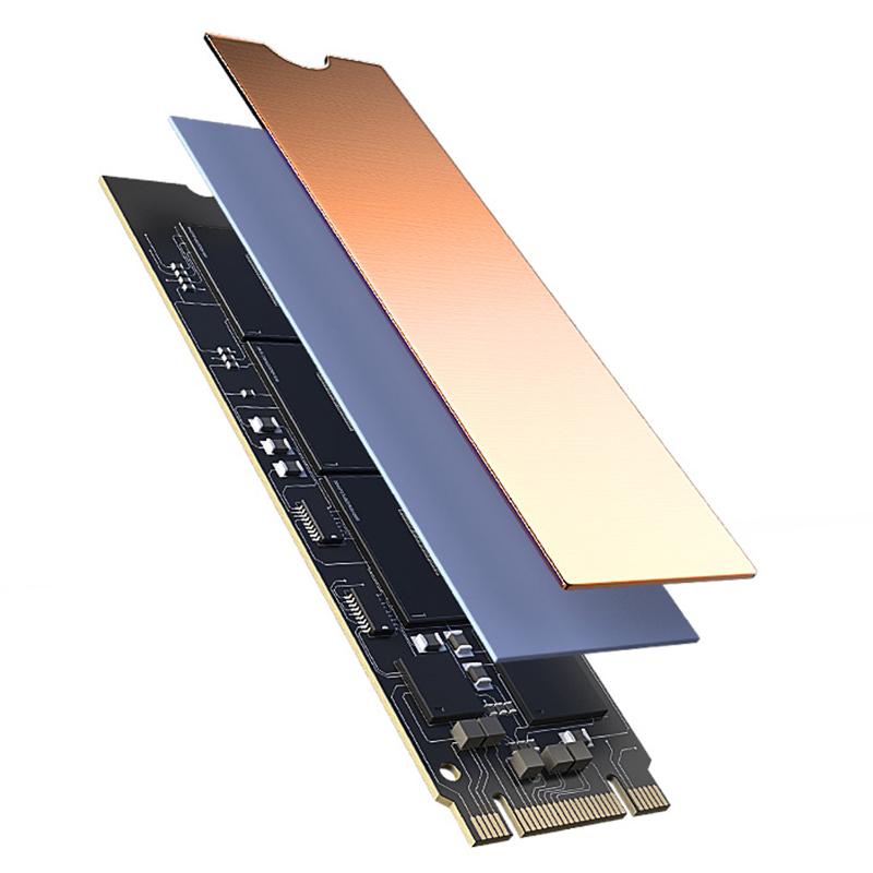 LDPCSJ M.2 NVME SSD Heastink Nano Tản Nhiệt Bằng Đồng Tản Nhiệt Làm Mát Tản Nhiệt Cho M2 2280 SSD Laptop