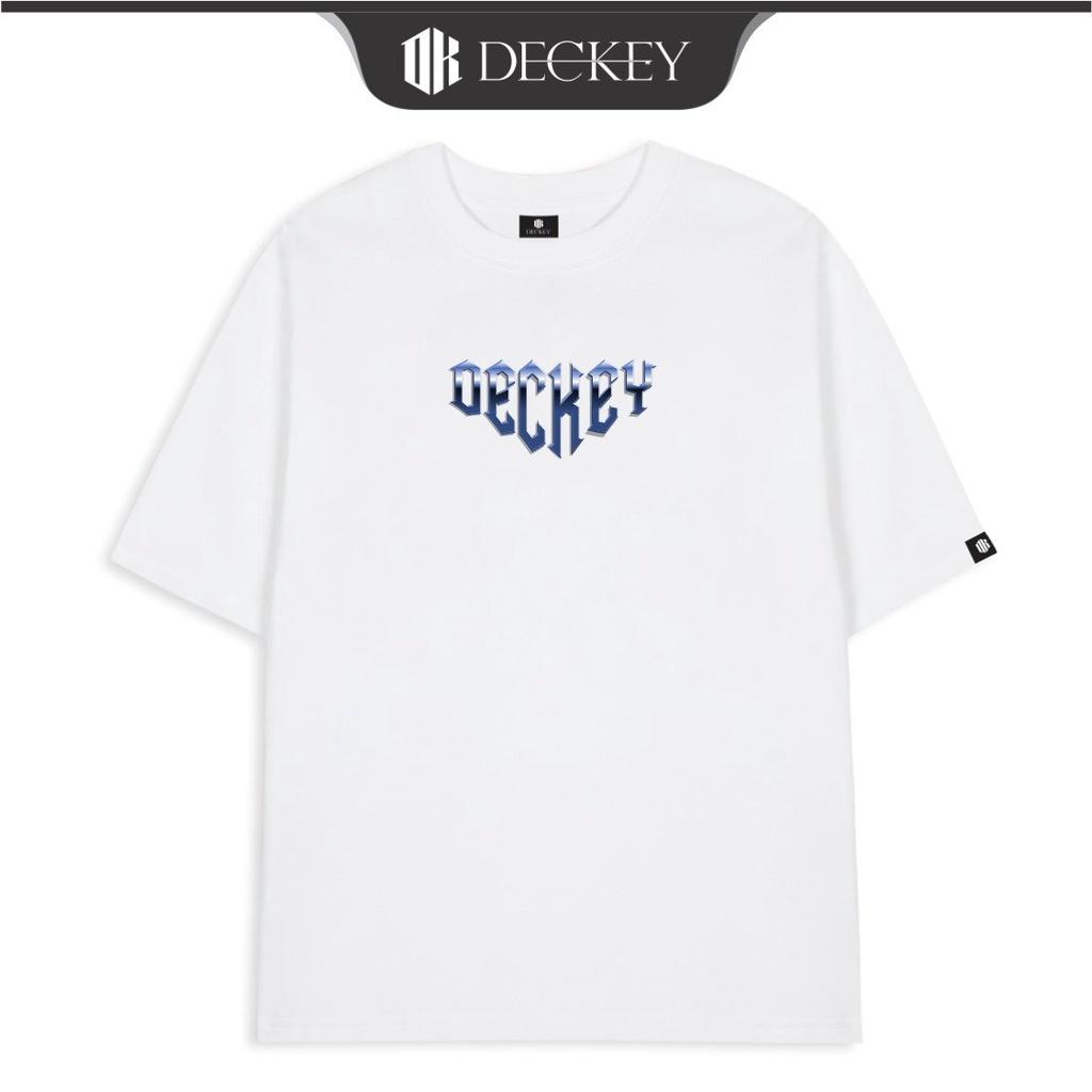 Áo Thun Cotton Unisex Nam Nữ Form Rộng DECKEY ELECTRIC