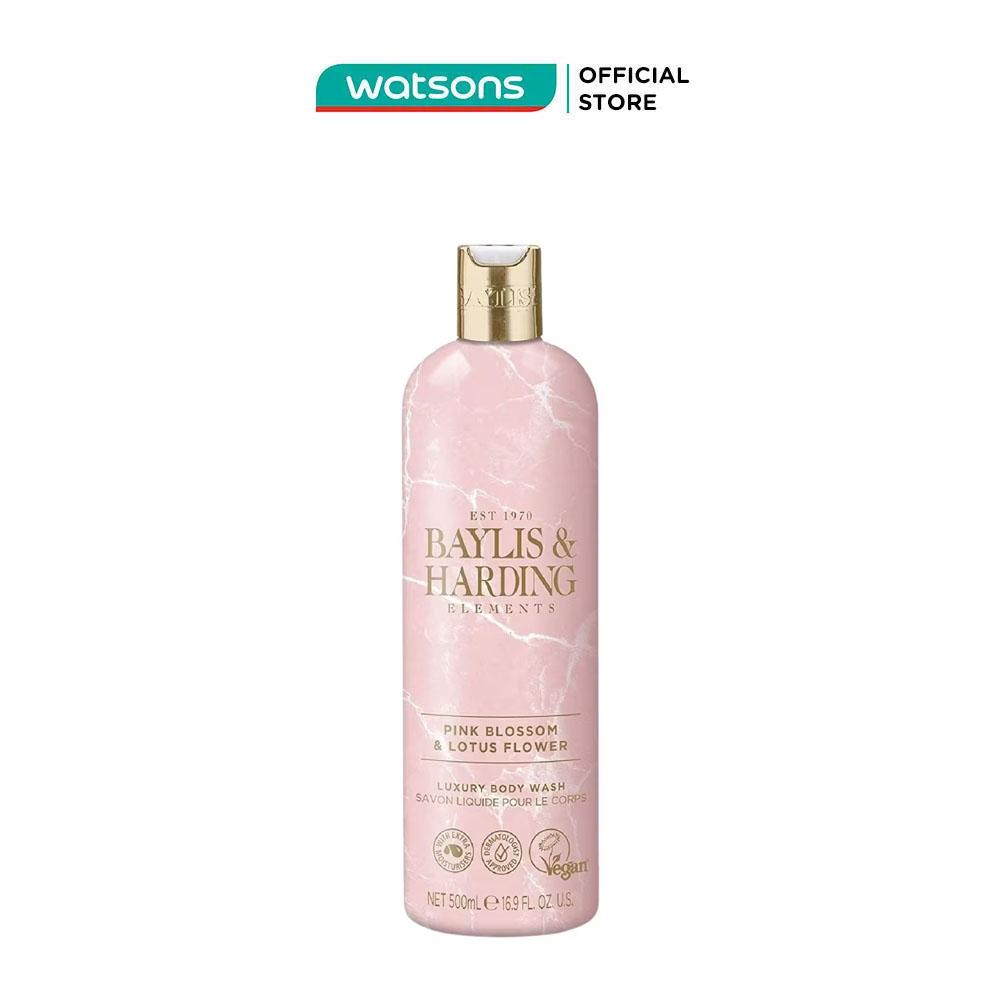 Sữa Tắm Baylis & Harding Hương Hoa Hồng Và Hoa Sen Pink Blossom & Lotus Flower 500ml