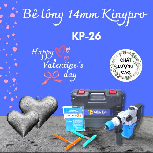 Máy khoan đục 14mm Kingpro KP-26