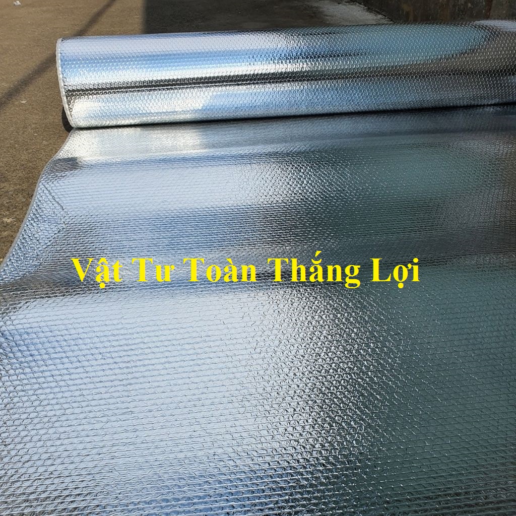 Combo Cách nhiệt túi khí chống nóng mái tôn mai mặt bạc