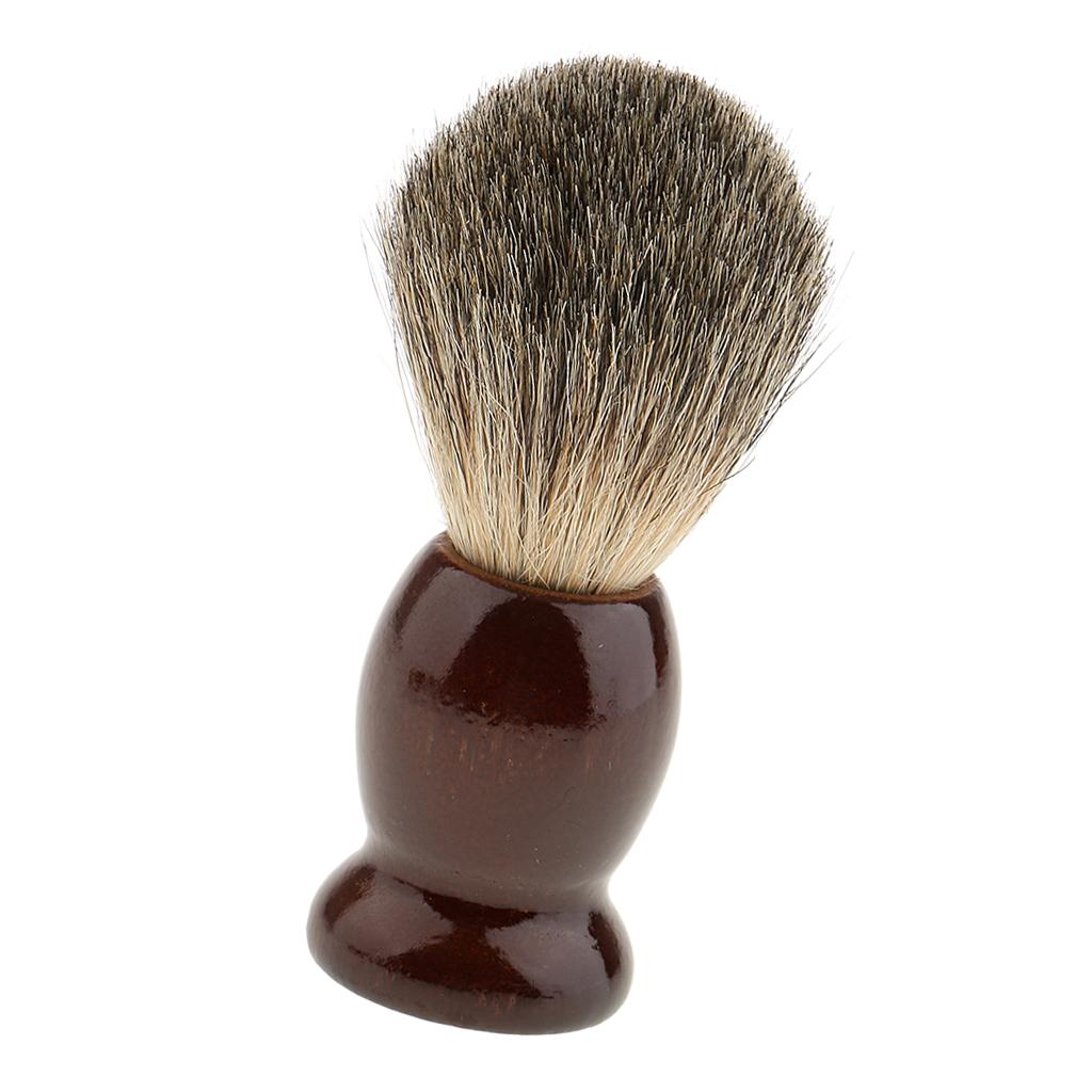 Soft Safety Facial Neck Bristle Hairdressing Shaving Brush Cleaner For Men's Hair Beard Cutting Dust Cleansing