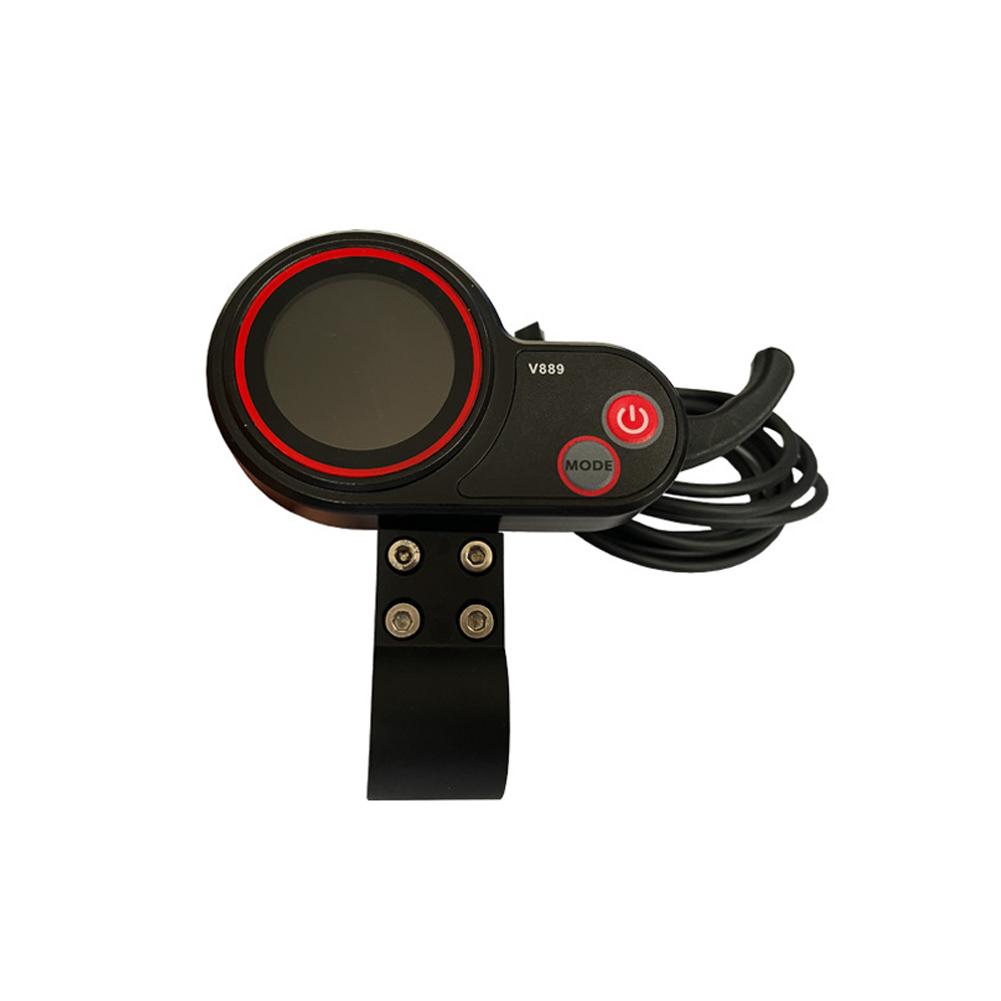 Ebike Màn Hình Hiển Thị Hiển Thị Số 2 Giao Thức Móc Ngón Tay Ga Đo SM Xe Điện V889 Màn Hình Hiển Thị Màu Với Cổng USB 6PIN SM