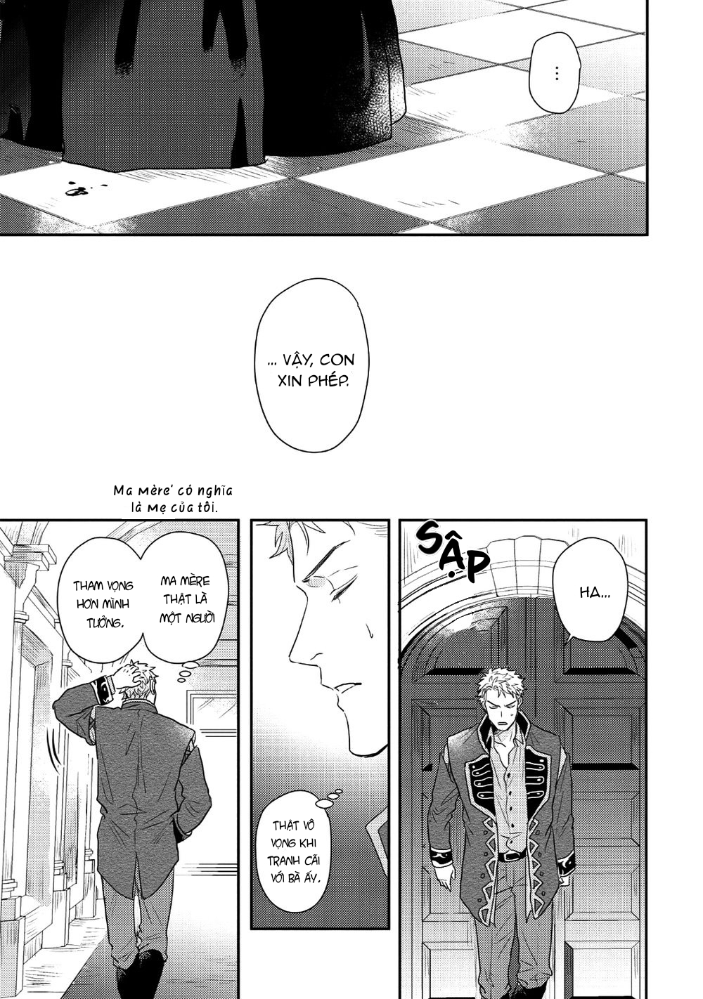 hoàng tử phóng túng và quái thú bị giam cầm chapter 1 16