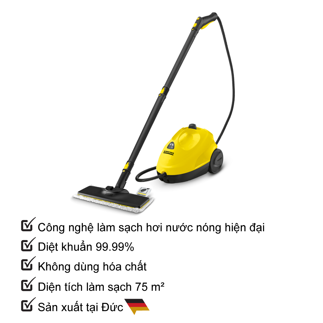 Máy Làm Sạch Bằng Hơi Nước Karcher SC2 Easyfix