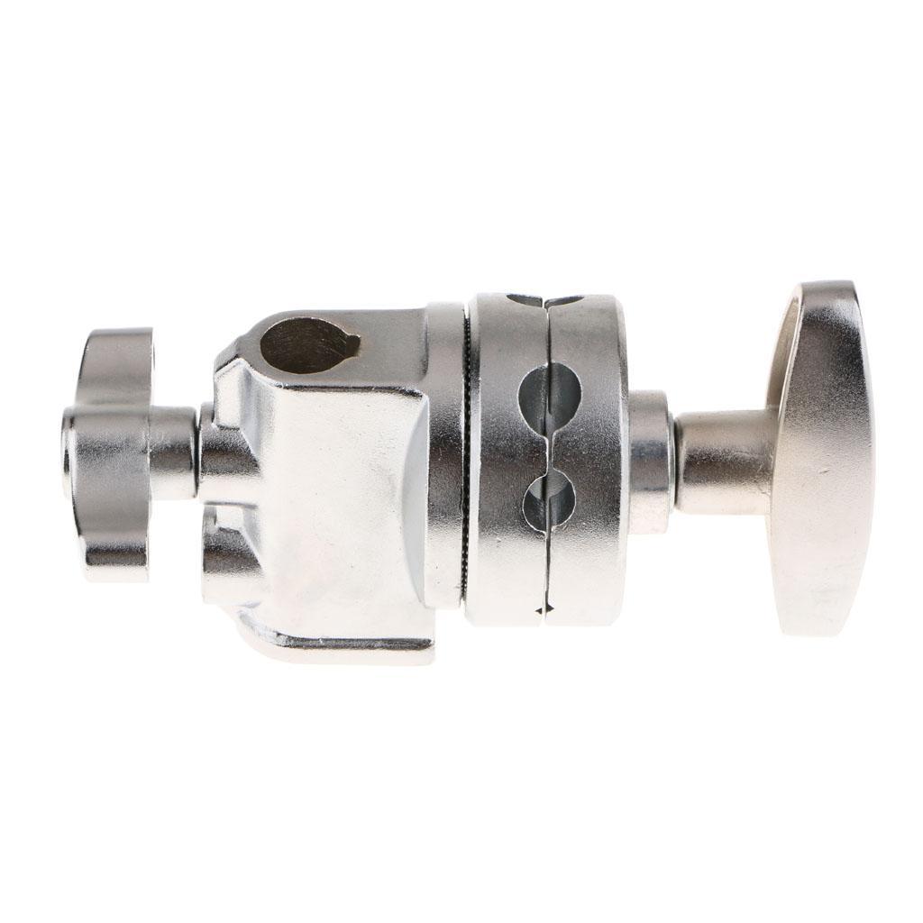 Pack of 3 Multi-functional Grip Head Swivel Head Holder Mounting Adapter