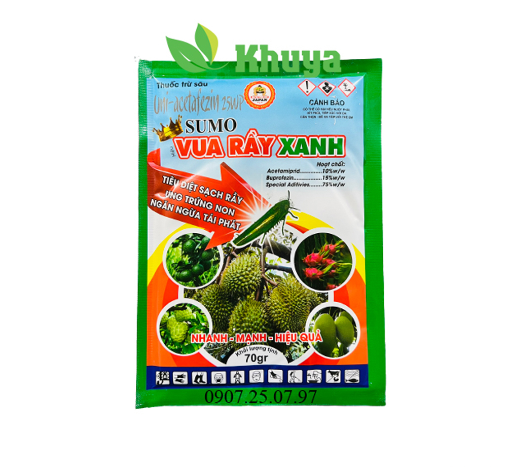 Sumo Vua Rầy Xanh gói 70gr