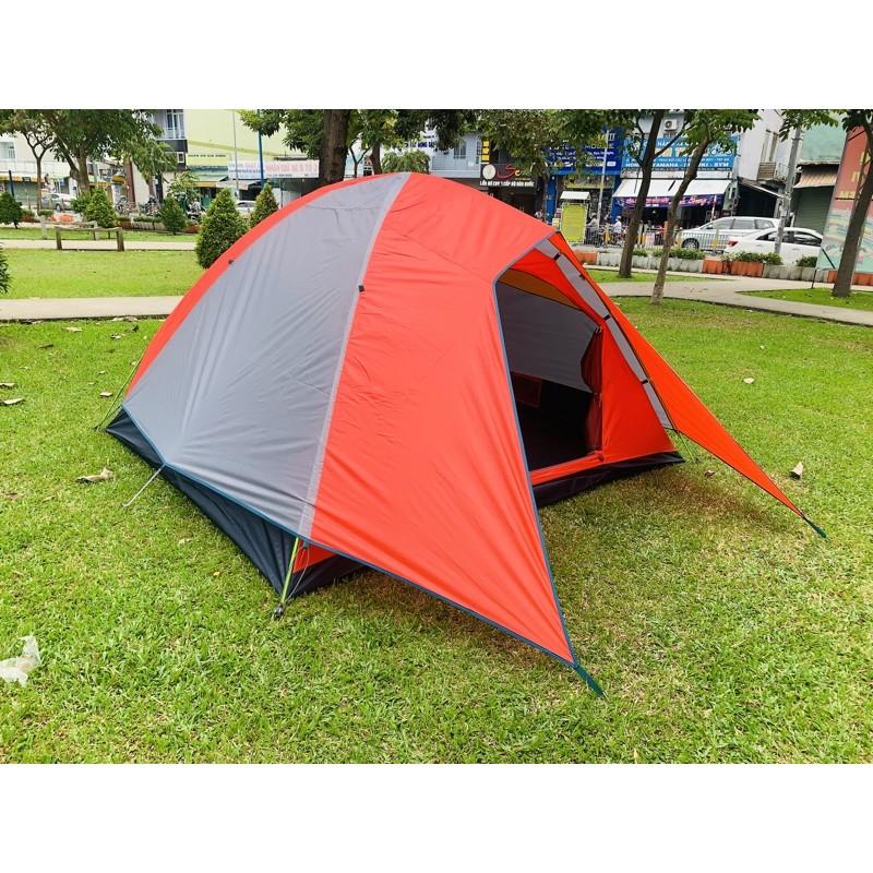 Lều cắm trại 6 người 2 lớp cao cấp chống mưa nắng cực tốt