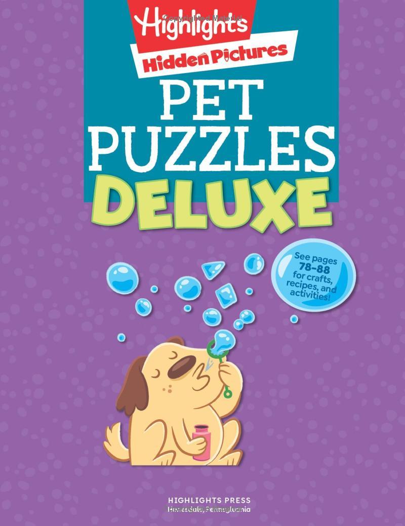 Pet Puzzles Deluxe (Highlights Hidden Pictures)