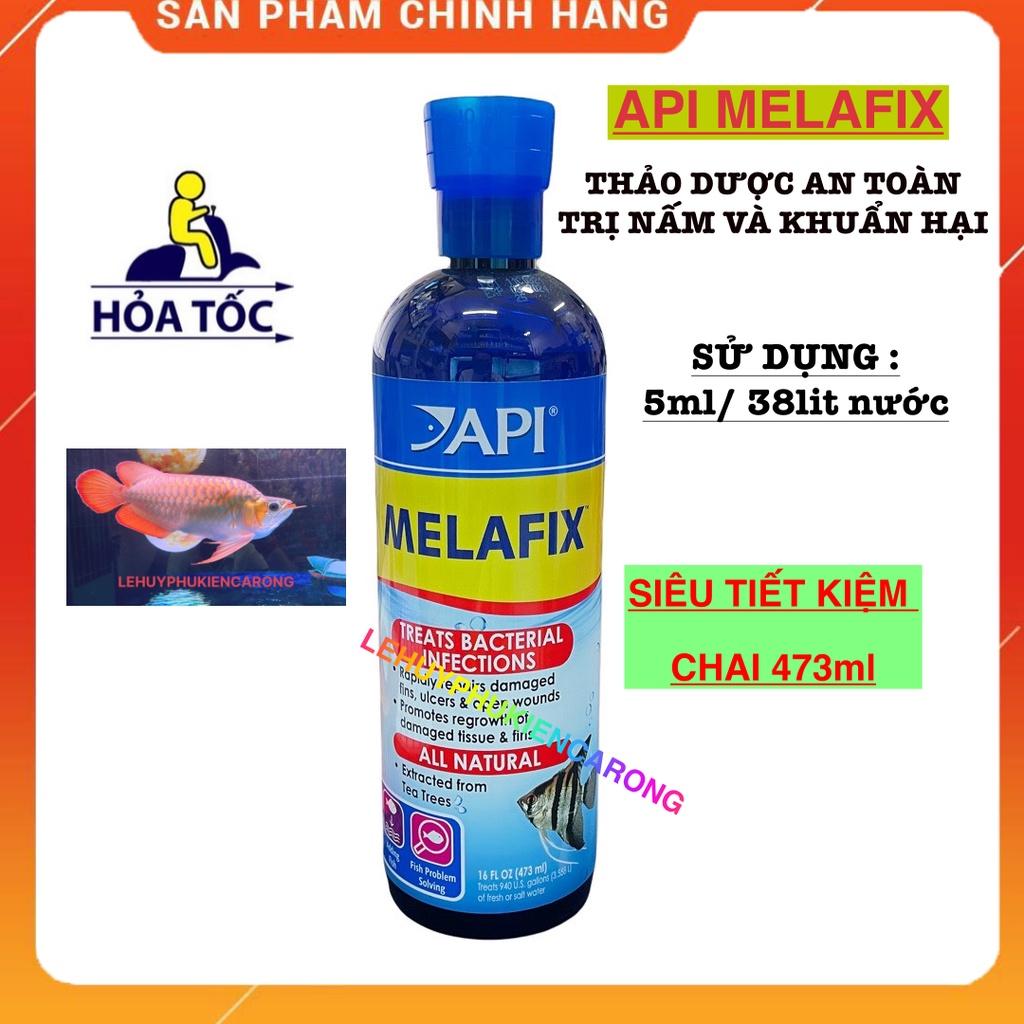 MELAFIX Dung Dịch Chữa Nấm Và Khuẩn Hại Cho Cá Cảnh Chai 118ml, 237ml, 473ml Chính Hãng API MỸ