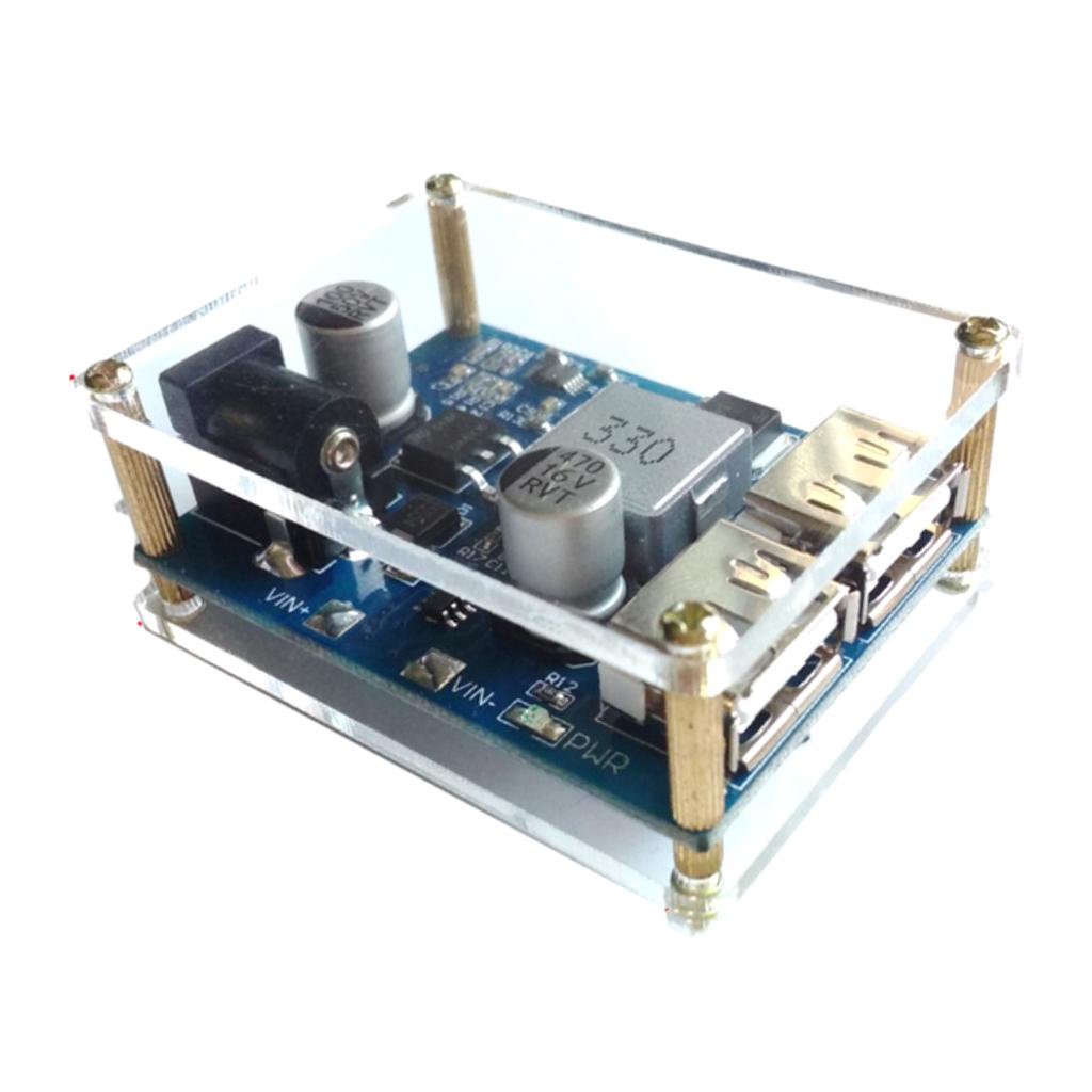 DC-DC Converter Adjustable Step-Down Buck Power Supply Module 24V/12V to 5V