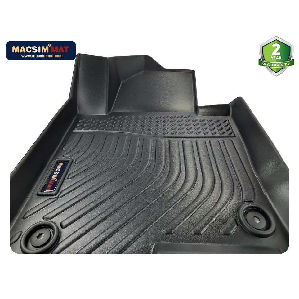 Hình ảnh Thảm lót sàn xe ô tô Kia Optima 2016- 2020 Nhãn hiệu Macsim chất liệu nhựa TPV cao cấp màu đen