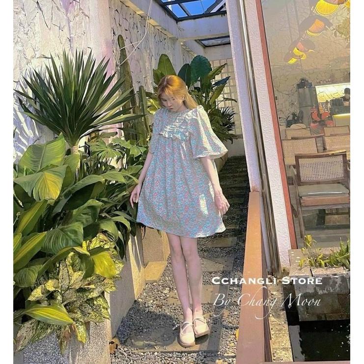 ĐẦM BABYDOLL HOA NHÍ