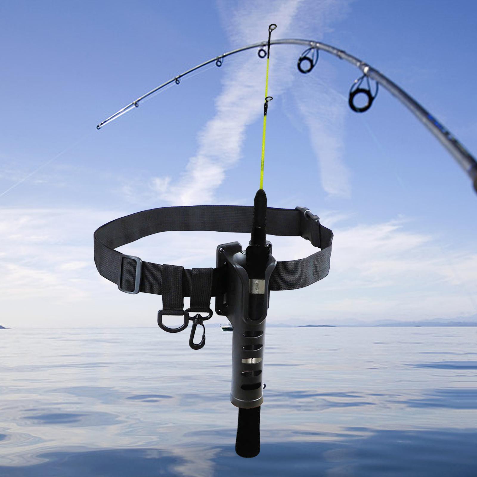 Waist Fishing Rod Holder Professional Pole Inserter for Outdoor Fishing