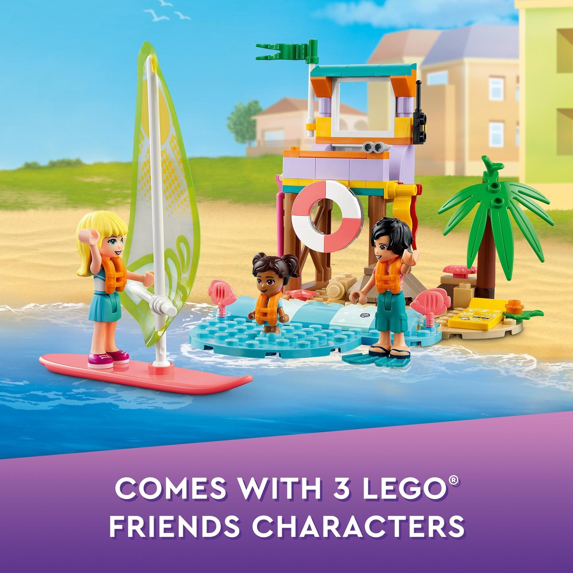 LEGO Friends 41710 Khu lướt sóng bãi biển của Stephanie (288 chi tiết)