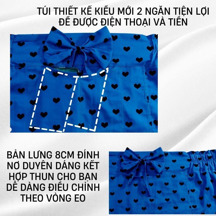 Váy Chống Nắng Xẻ Tà Cao Cấp New Design Chống Tia UV Chất Vải KaKi Cotton Mềm, Thoáng mát VCN001