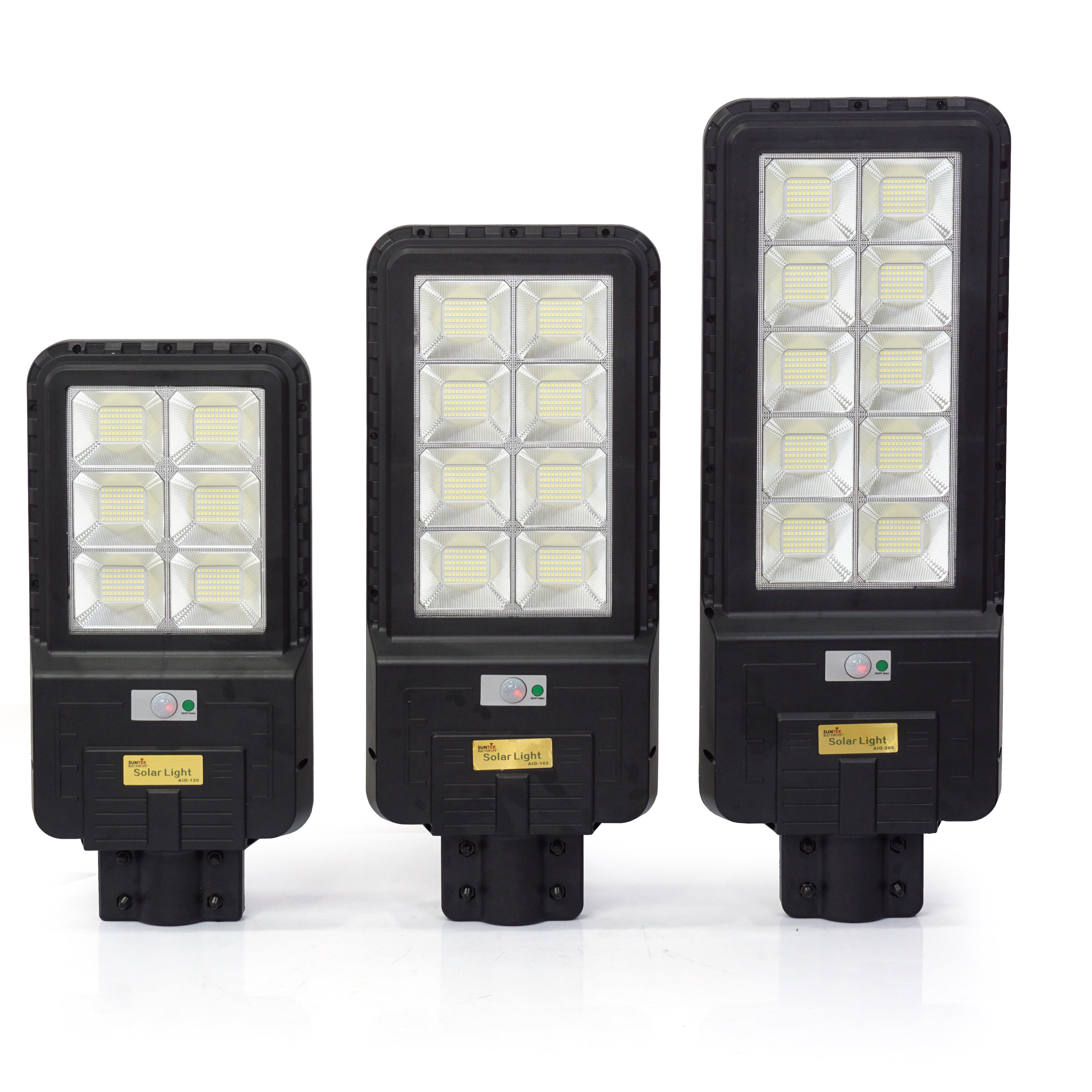 Đèn đường năng lượng mặt trời SUNTEK AIO-160