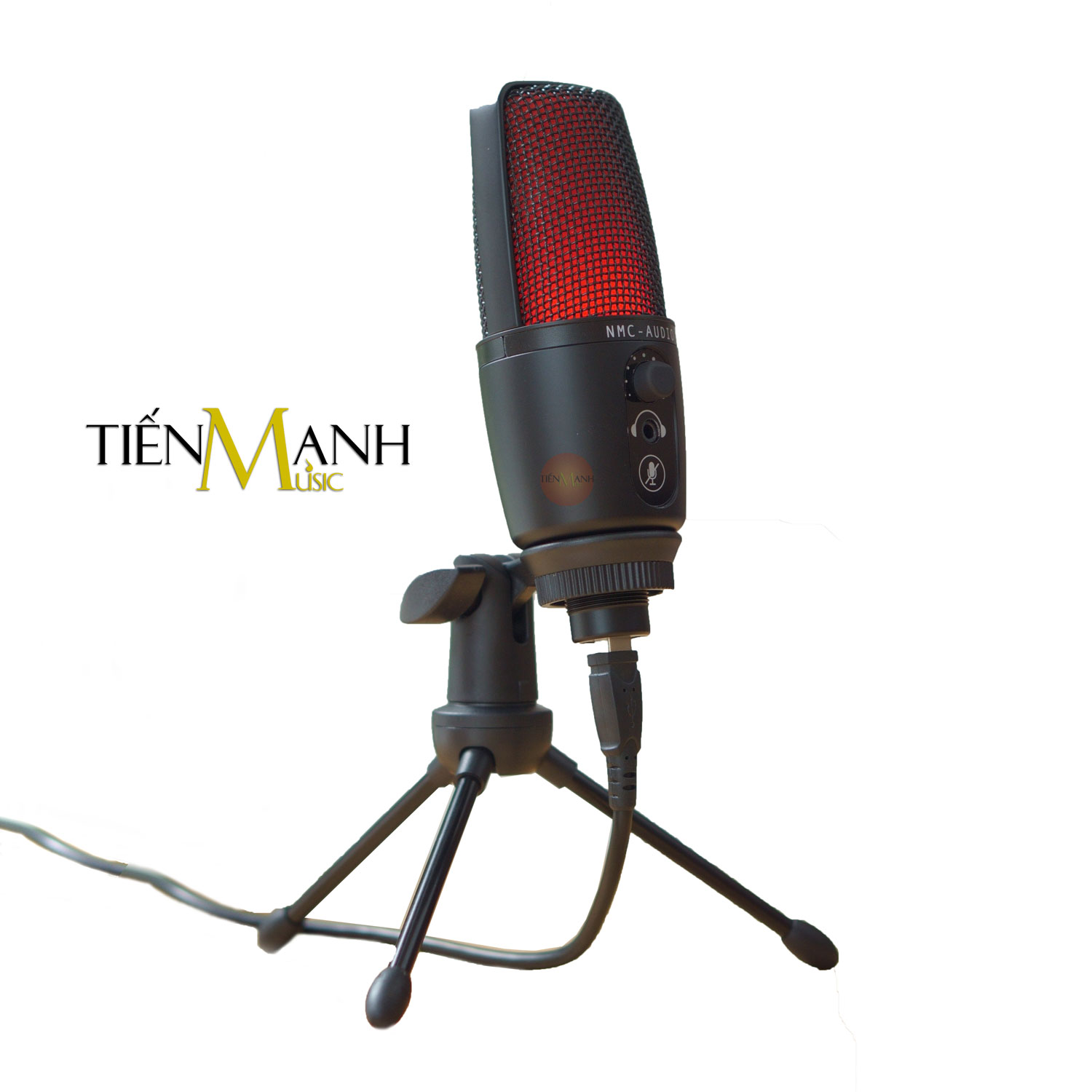 Micro Dr.Mic NMC9793 USB - Mic Thu Âm Studio NMC 9793, Mic Biểu Diễn Microphone Cardioid NMC9793-USB Hàng Chính Hãng - Kèm Móng Gẩy DreamMaker