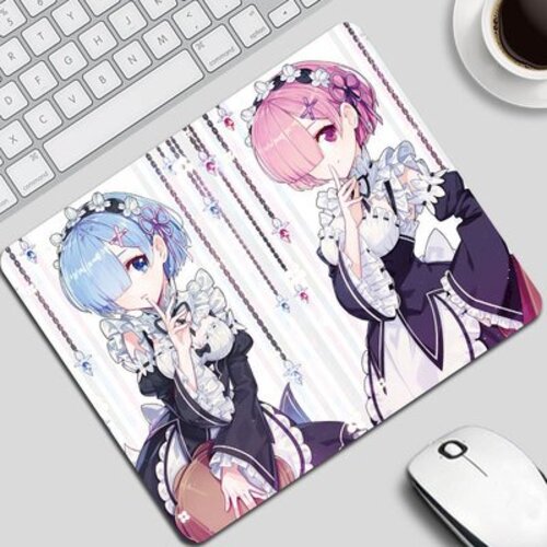 Miếng di chuột in hình RE:ZERO Bắt Đầu Lại Ở Thế Giới Khác miếng kê chuột miếng lót chuột game anime chibi tiện lợi xinh xắn MẪU 3