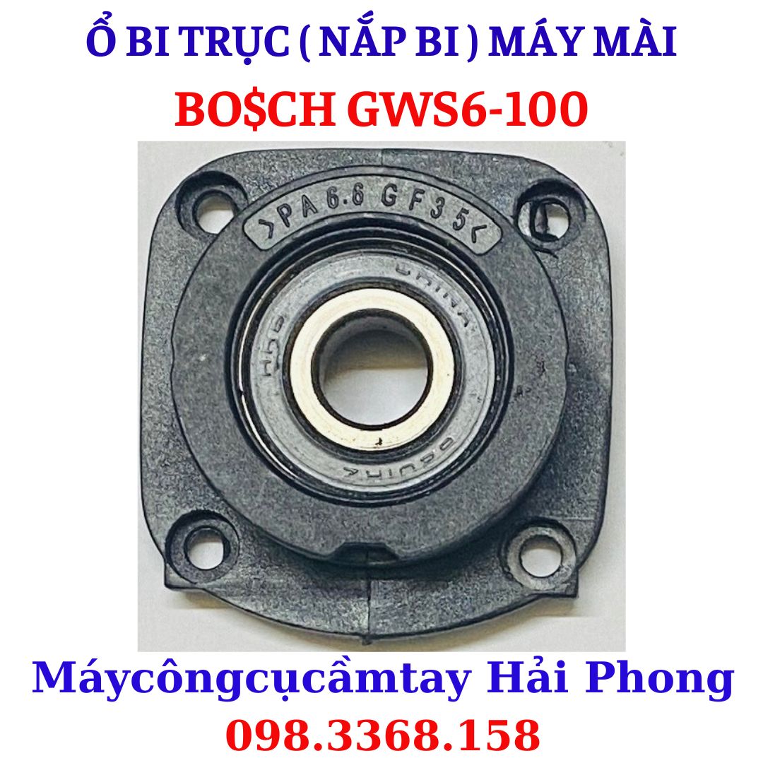 Vỏ đầu nhôm máy mài bao gồm cả ổ vòng bi thay thế cho 'BO$CH' mod. 'GWS6-100' , DCA mod. ASM3-03-100A , Dong Cheng mod. DSM03-100A