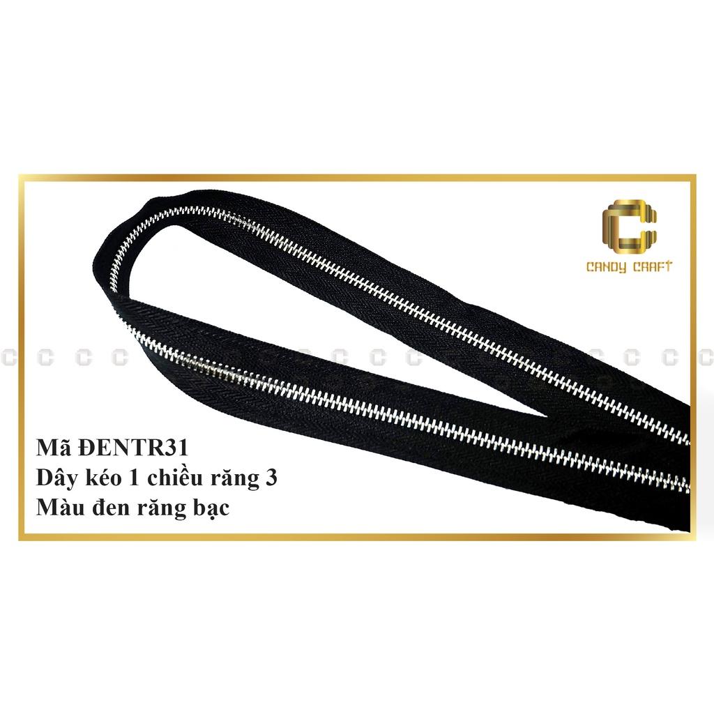 Dây kéo 1 chiều răng 3