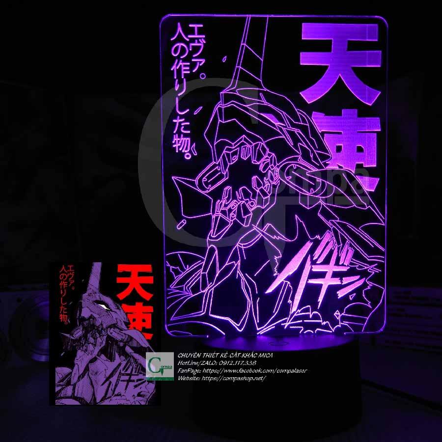 Đèn Ngủ Neon Genesis Evangelion Berserk Mode Type 01 16 MÀU TUỲ CHỈNH ANGE0201