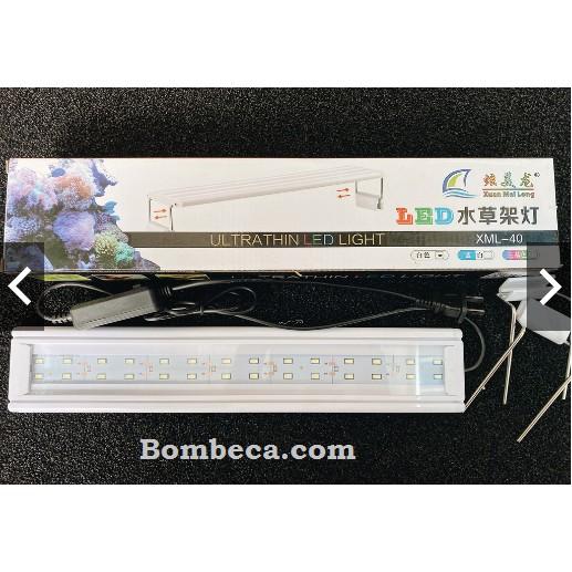 Đèn led bể cá XML-80 màu trắng và 3 chế độ màu điều chỉnh rất đẹp dành cho bể 80-90cm