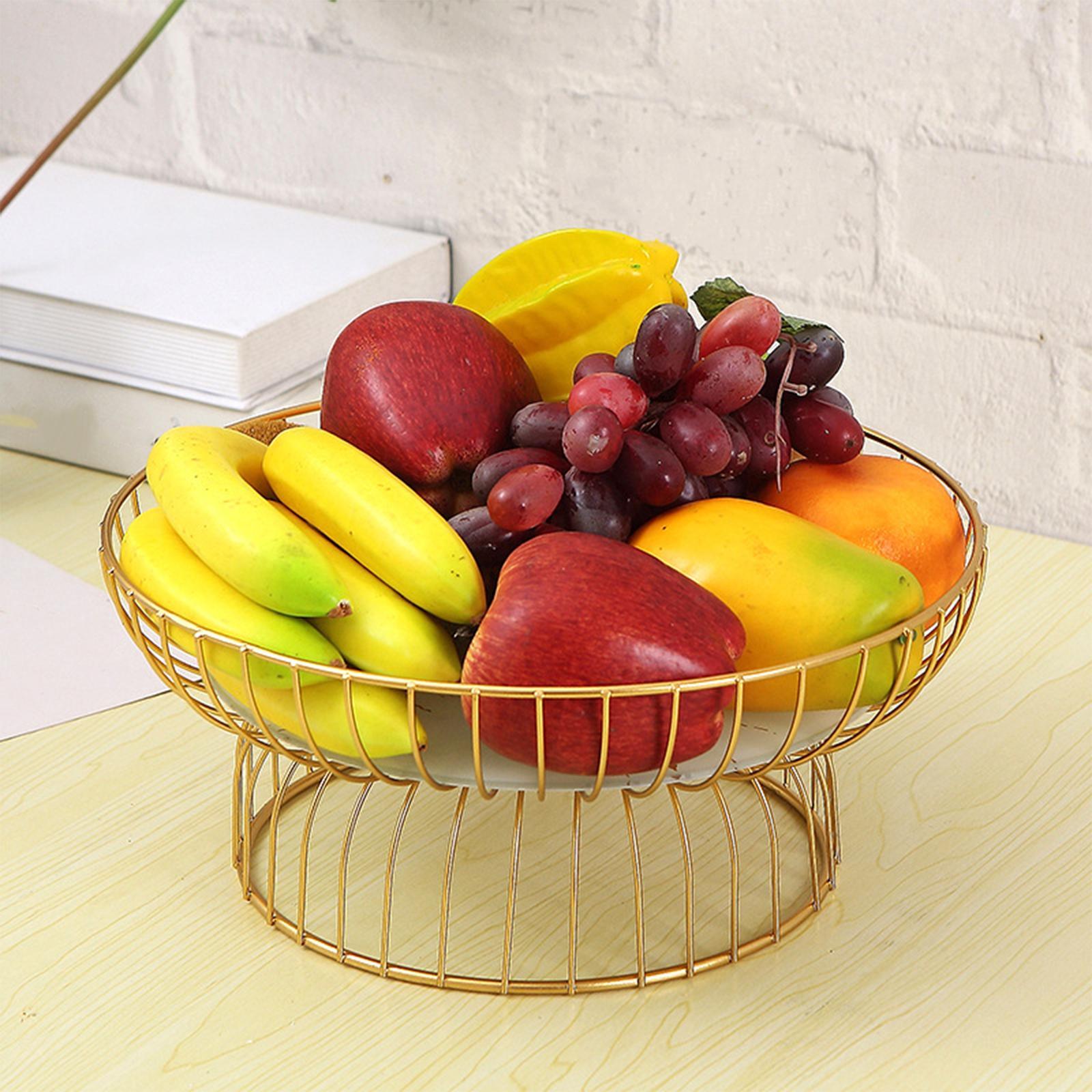 2pcs Fruit Basket Container Vegetable Stand Fruit Bowls