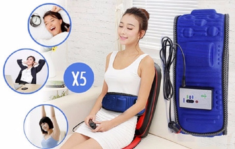 Đai Massage Giảm Mỡ Toàn Thân X5 Làm Vóc Dáng Săn Chắc Hơn